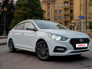 2018 Hyundai Solaris II, белый, 1100000 рублей, вид 5