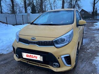 2020 Kia Picanto III, жёлтый, 800000 рублей, вид 2