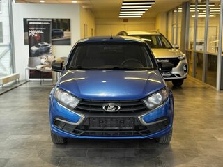 2021 Lada (ВАЗ) Granta I Рестайлинг, синий, 585000 рублей, вид 2