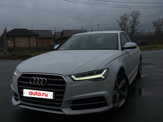 2017 Audi A6 IV (C7) Рестайлинг, белый, 2100000 рублей, вид 1