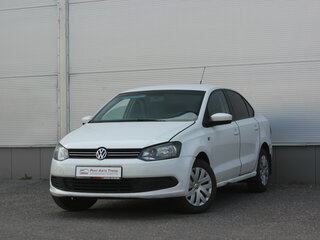 2012 Volkswagen Polo V, белый, 415000 рублей, вид 1