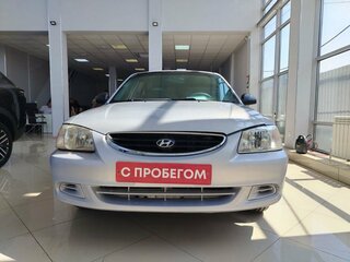 2008 Hyundai Accent ТагАЗ II, серый, 259000 рублей, вид 5