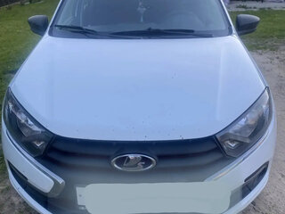 2019 Lada (ВАЗ) Granta I Рестайлинг, белый, 500000 рублей, вид 3