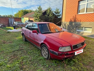 1991 Audi 80 V (B4), красный, 100000 рублей, вид 1