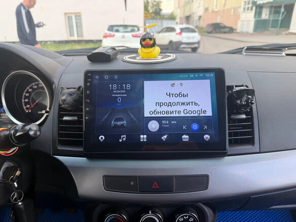 2011 Mitsubishi Lancer X Рестайлинг, синий, 500000 рублей - вид 12