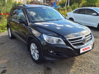 2011 Volkswagen Tiguan I, чёрный, 1010000 рублей, вид 2