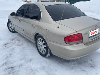 2006 Hyundai Sonata ТагАЗ IV (EF) Рестайлинг, бежевый, 490000 рублей, вид 5
