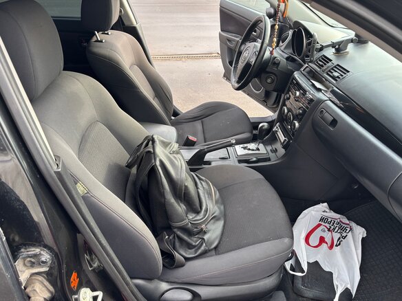 2008 Mazda 3 I (BK) Рестайлинг, чёрный - вид 14