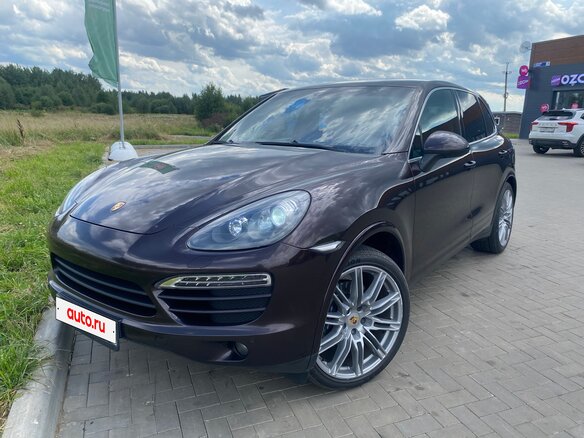 2014 Porsche Cayenne II Рестайлинг (958), коричневый, 2495000 рублей - вид 17