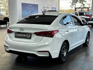 2017 Hyundai Solaris II, белый, 1019900 рублей, вид 5