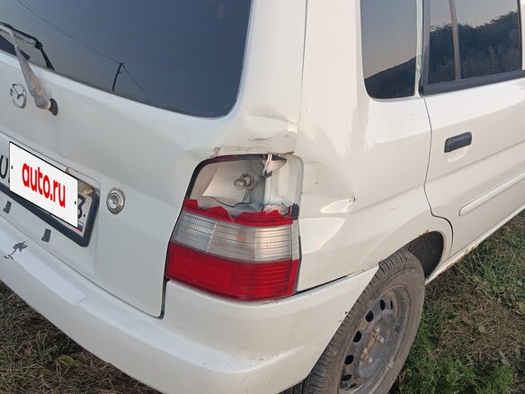 1999 Mazda Demio I (DW), белый, 190000 рублей - вид 3