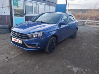 2020 Lada (ВАЗ) Vesta I, синий, 1020000 рублей, вид 2