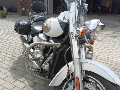 2006 Kawasaki VN2000 Vulcan, белый, 710000 рублей, вид 4