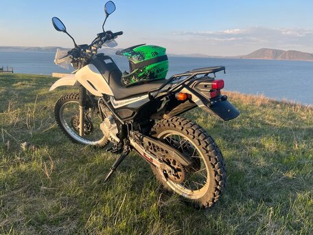 2010 Yamaha XT250 Serow, белый, 320000 рублей, вид 5