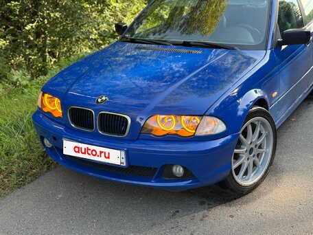 1999 BMW 3 серии 318i IV (E46), синий, 410000 рублей, вид 2