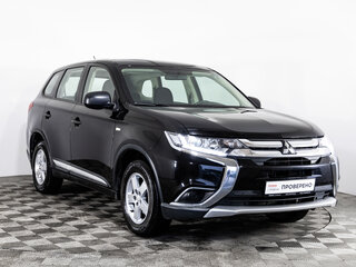 2016 Mitsubishi Outlander III Рестайлинг 2, чёрный, 1409547 рублей, вид 3