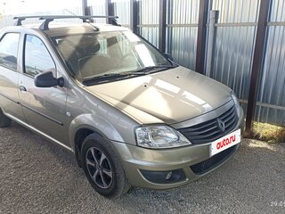 2012 Renault Logan I Рестайлинг, бежевый, 770000 рублей, вид 2