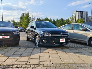 2014 Volkswagen Tiguan I Рестайлинг, чёрный, 1500000 рублей, вид 2