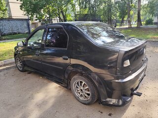 2011 Renault Logan I Рестайлинг, чёрный, 109000 рублей, вид 2