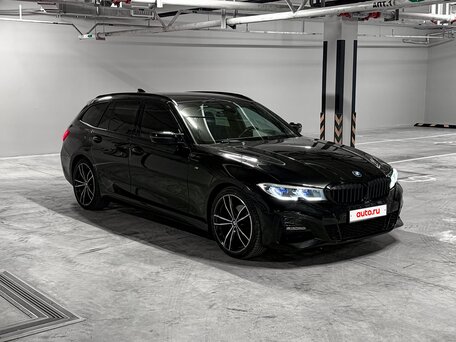 2019 BMW 3 серии 320d xDrive VII (G2x), синий, 2770000 рублей, вид 3