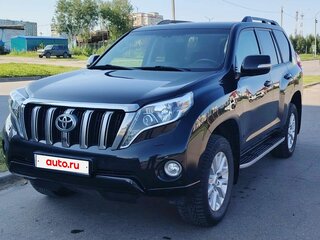 2015 Toyota Land Cruiser Prado 6-speed 150 Series Рестайлинг 1, чёрный, 4900000 рублей, вид 1