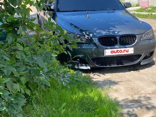 2007 BMW 5 серии 520d V (E60/E61) Рестайлинг, серый, 1300000 рублей, вид 3