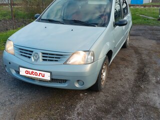 2008 Renault Logan I, серый, 155000 рублей, вид 2