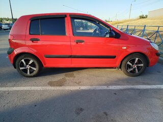 2010 Hyundai Getz I Рестайлинг, красный, 540000 рублей, вид 4