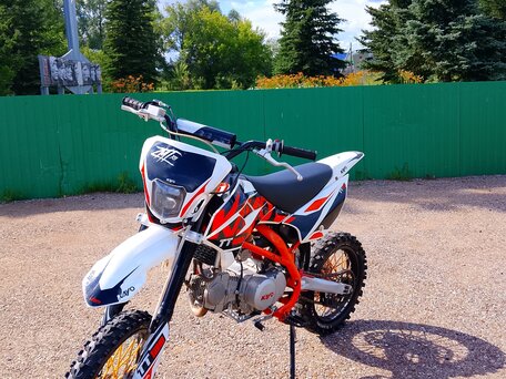 2024 Kayo Basic TT125, оранжевый, 55000 рублей, вид 4