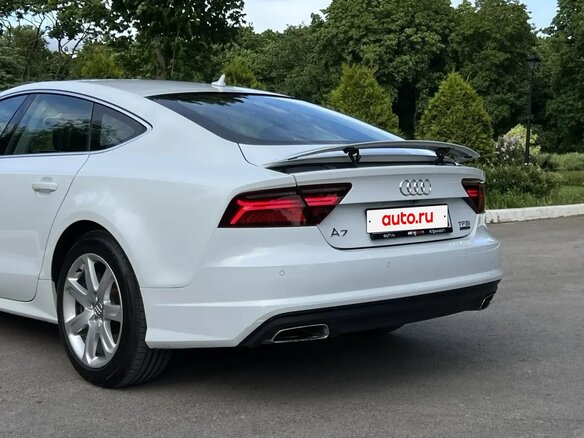 2014 Audi A7 I (4G) Рестайлинг, белый, 2340000 рублей - вид 13