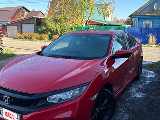 2021 Honda Civic X Рестайлинг, красный, 1700000 рублей, вид 1