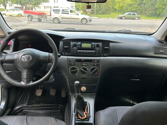 2005 Toyota Corolla IX (E120, E130) Рестайлинг, серебристый, 300000 рублей - вид 10