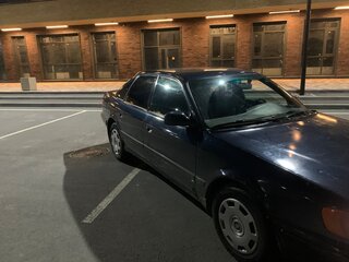 1991 Audi 100 IV (C4), синий, 280000 рублей, вид 1