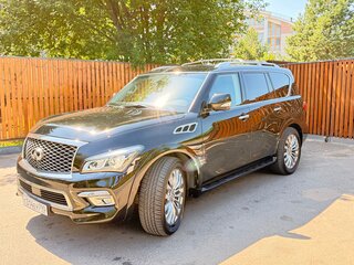 2015 Infiniti QX80 I Рестайлинг, чёрный, 3300000 рублей, вид 1