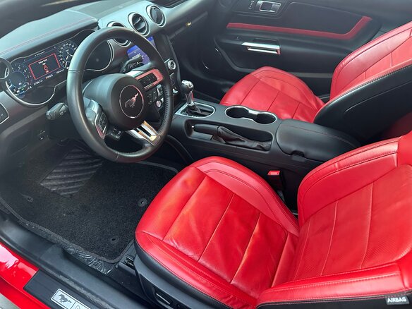 2021 Ford Mustang VI Рестайлинг, красный, 4200000 рублей - вид 28