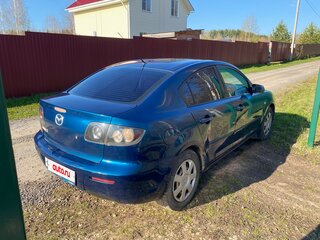 2007 Mazda 3 I (BK) Рестайлинг, синий, 350000 рублей, вид 5