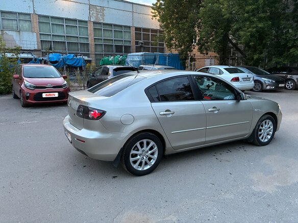 2008 Mazda 3 I (BK) Рестайлинг, серый - вид 2