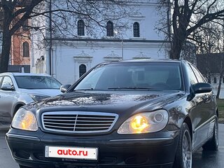1999 Mercedes-Benz S-Класс 320 IV (W220), синий, 950000 рублей, вид 1