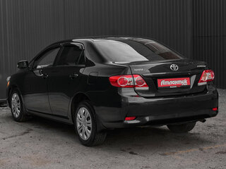 2012 Toyota Corolla X (E140, E150) Рестайлинг, чёрный, 1395000 рублей, вид 4