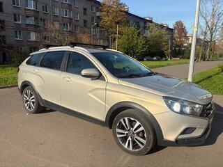 2019 Lada (ВАЗ) Vesta SW Cross I, серый, 1120000 рублей, вид 2