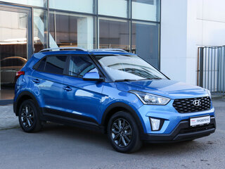 2020 Hyundai Creta I Рестайлинг, синий, 1644000 рублей, вид 3