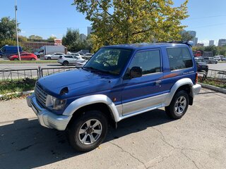 1996 Mitsubishi Pajero II, синий, 630000 рублей, вид 2