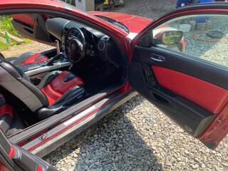 2003 Mazda RX-8 I, красный, 400000 рублей, вид 2