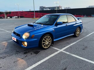 2001 Subaru Impreza WRX II, синий, 1055000 рублей, вид 1