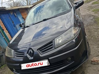 2007 Renault Megane II Рестайлинг, чёрный, 515000 рублей, вид 1
