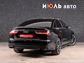 2016 Audi A6 IV (C7) Рестайлинг, чёрный, 2010000 рублей, вид 4
