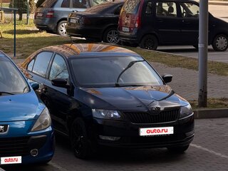 2019 Skoda Rapid I Рестайлинг, чёрный, 1250000 рублей, вид 5