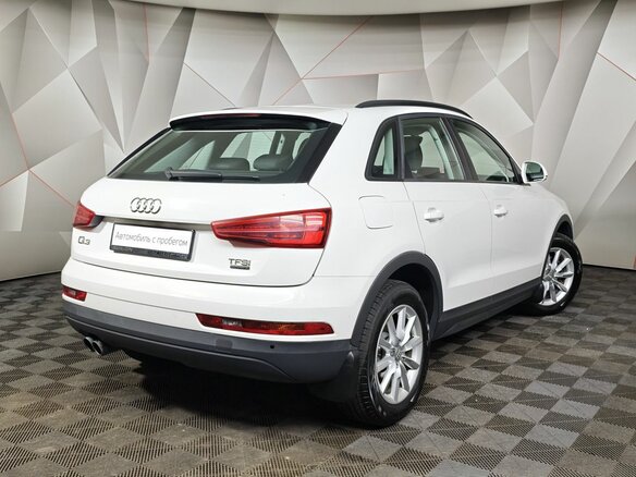 2015 Audi Q3 I (8U) Рестайлинг, белый, 1791000 рублей - вид 1