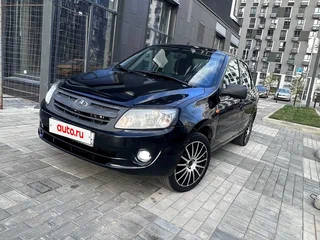 2016 Lada (ВАЗ) Granta I, чёрный, 365000 рублей, вид 1