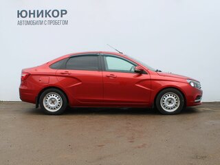 2017 Lada (ВАЗ) Vesta I, красный, 679000 рублей, вид 4